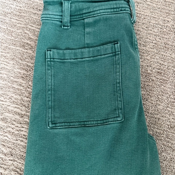 Bohme Wide Leg Green Pants Size Small - Picture 3 of 5